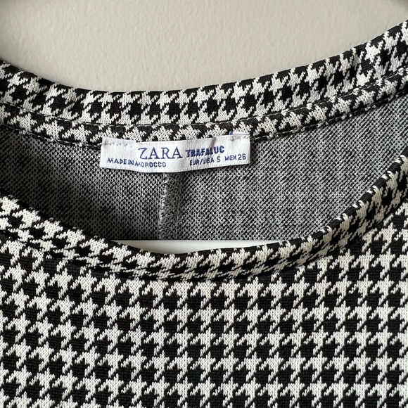 ZARA houndstooth dress - Picture 2 of 5